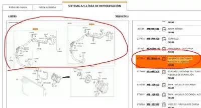 Автозапчасти б/у трубы кондиционирования воздуха за kia rio iv (yb, sc, fb) 1.0 t-gdi 100 ссылки oem iam 977751w510  977751w510