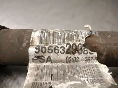 Автозапчастина б/у передня ліва трансмісія для citroen c4 picasso i monospace (ud_) 1.6 hdi посилання на oem iam 9656329380  3272lx