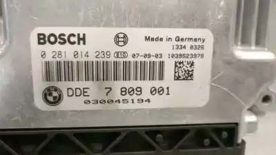 Second-hand car spare part ecu engine control for bmw 1 (e87) 118 d oem iam references 7809001 0281014239 bosch 
