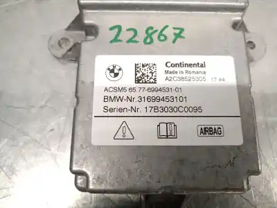 Автозапчасти б/у блок управления подушками безопасности за bmw 5 (g30, f90) 520 d ссылки oem iam 65776994531  