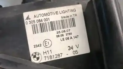 Second-hand car spare part left fog light for bmw 1 (e87) 118 d oem iam references 7181287  63177181287