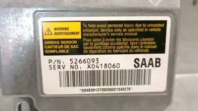Автозапчасти б/у блок управления подушками безопасности за saab 9-5 (ys3e) 2.3 t ссылки oem iam 5266093 a0418060 