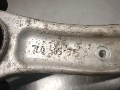 Gebrauchtes Autoersatzteil linker hinterer oberer lenker radaufhängung zum porsche cayenne (92a) 4.2 s diesel oem-iam-referenzen 7l0505375a  95533104710