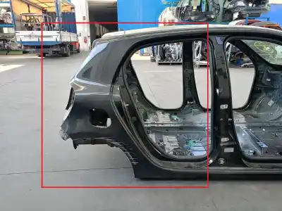 Автозапчасти б/у заднее правое крыло (обрезано) за smart forfour fastback (453) electric drive / eq (453.091) ссылки oem iam a4536004501  a4536004501