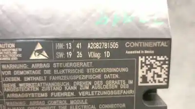 Автозапчастина б/у блок управління подушками безпеки для smart forfour fastback (453) electric drive / eq (453.091) посилання на oem iam a4539013902  