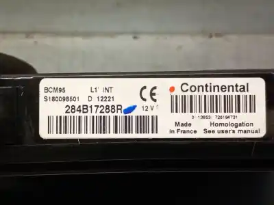 Автозапчасти б/у блок реле/предохранителей за renault megane iii fastback (bz0/1_, b3_) 1.6 16v (bz1b, bz1h) ссылки oem iam 284b17288r  284b17288r