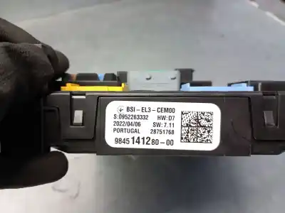 Second-hand car spare part fuse box unit for opel corsa f 1.2 (68) oem iam references 9845141280  9845141280