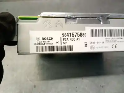 Автозапчастина б/у аудіо система / радіо cd для opel corsa f 1.2 (68) посилання на oem iam 9841575880 7503900297 bosch 9841575880