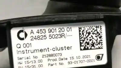 Second-hand car spare part dashboard for smart forfour eq (451) electric drive / eq (451) oem iam references a4539012001  a4539012001