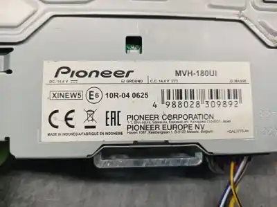 Pezzo di ricambio per auto di seconda mano impianto audio / radio cd per audi a4 b6 (8e2) 1.9 tdi riferimenti oem iam 988028309892 mvh180ui 10r040625