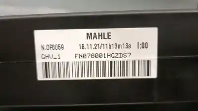 Автозапчастина б/у стійкість на нагревання для smart forfour eq (451) electric drive / eq (451) посилання на oem iam a4538308601  a4538308601