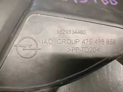 Автозапчасти б/у правая решетка бампера за opel corsa f 1.2 (68) ссылки oem iam 9829334480  