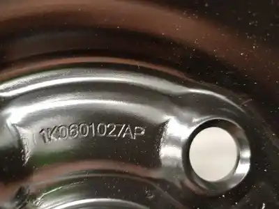 Автозапчастина б/у запасне колесо для seat leon (5f1) 1.6 tdi посилання на oem iam 1k0601027ap  t12570r1899m