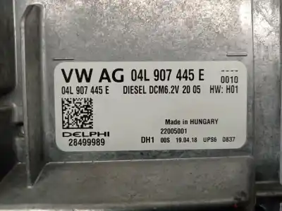 Автозапчасти б/у блок управления двигателем за seat leon (5f1) 1.6 tdi ссылки oem iam 04l907445e  