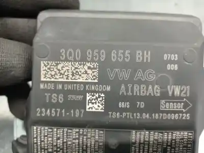 Автозапчастина б/у блок управління подушками безпеки для seat leon (5f1) 1.6 tdi посилання на oem iam 3q0959655bh 234571211 trw 