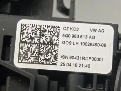 Автозапчастина б/у управління світлом для seat leon (5f1) 1.6 tdi посилання на oem iam 5q0953507ha 1012604703 5q0953513r