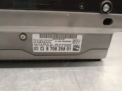 Second-hand car spare part audio system / radio cd for bmw 5 (g30, f90) 520 d oem iam references 870825801  65129877378
