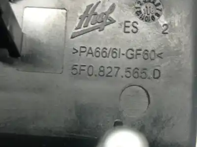 Автозапчасти б/у внешняя ручка ворот за seat leon (5f1) 1.6 tdi ссылки oem iam 5f0827565d  