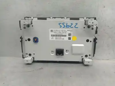 Peça sobressalente para automóvel em segunda mão display gps / multimídia por seat leon (5f1) 1.6 tdi referências oem iam 5f0919606 qw00069b 5f0919606
