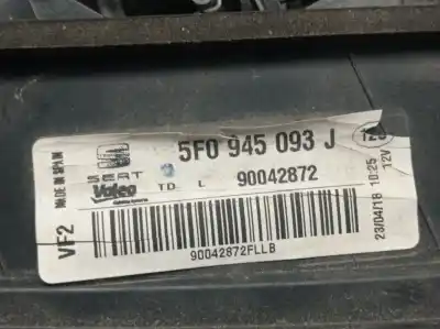Автозапчасти б/у левый задний фонарь за seat leon (5f1) 1.6 tdi ссылки oem iam 5f0945093j 90042872 valeo 5f0945093j