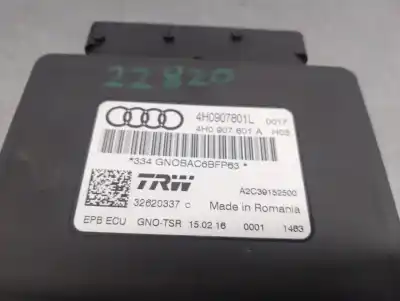 Pezzo di ricambio per auto di seconda mano modulo elettronico per audi a6 allroad c7 (4gh, 4gj) 3.0 tdi quattro riferimenti oem iam 4h0907801l a2c39152500 trw 