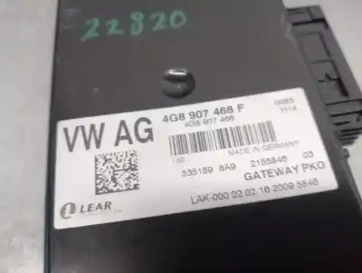 Pezzo di ricambio per auto di seconda mano modulo elettronico per audi a6 allroad c7 (4gh, 4gj) 3.0 tdi quattro riferimenti oem iam 4g8907468f  