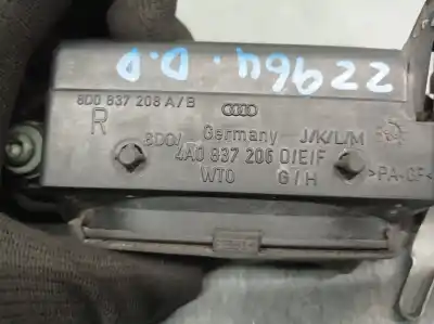 Second-hand car spare part exterior right front door handle for audi a4 b5 avant (8d5) 1.9 tdi oem iam references 8d0837208a 4a0837206d 