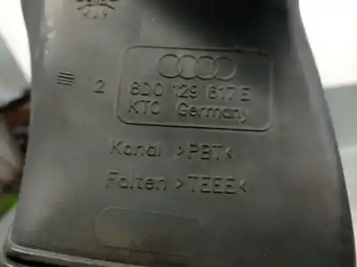 Автозапчастина б/у труба для audi a4 b5 avant (8d5) 1.9 tdi посилання на oem iam 8d0129617e 4615527979 8d0129617h