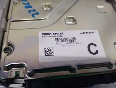 İkinci el araba yedek parçası elektronik modül için nissan juke (f16_) 1.6 hybrid oem iam referansları 280616px2a  280616pa3a