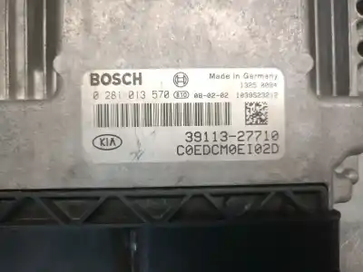 Peça sobressalente para automóvel em segunda mão centralina de motor uce por kia pro cee'd (ed) 2.0 crdi 140 referências oem iam 3911327710 0281013570 bosch 3911327710
