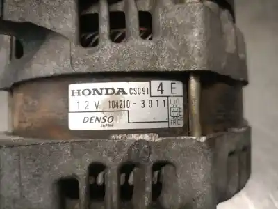 Автозапчастина б/у генератор для honda accord vii (cl, cn) 2.2 i-ctdi (cn1) посилання на oem iam 31100rbde02 1042103911 denso 31100rbde02