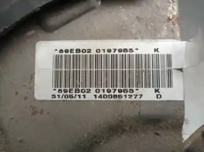 Second-hand car spare part handbrake lever for citroen jumpy furgón 2.0 hdi 120 oem iam references 89eb02 0197955 470182