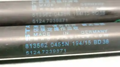 Автозапчастина б/у амортизаторі багажника/дверей для bmw 1 (f20) 116 d посилання на oem iam 51247239871 813562 stabilus 51247239871