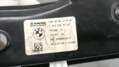 Автозапчастина б/у регулятор склона задній лівий для bmw 1 (f20) 116 d посилання на oem iam 7242555  51357281883