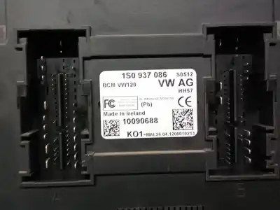 Peça sobressalente para automóvel em segunda mão caixa de fusíveis e relés por seat mii (kf1, ke1) 1.0 referências oem iam 1s0937086  1s0937086