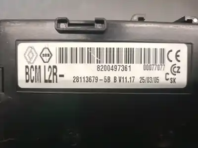 İkinci el araba yedek parçası konfor modülü için renault modus / grand modus (f/jp0_) 1.4 (jp01, jp0j) oem iam referansları 8200497361  8200497363