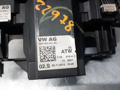 Автозапчасти б/у управление светом за seat altea xl (5p5, 5p8) 1.6 lpg ссылки oem iam 5k0953521dl  5k0953502l