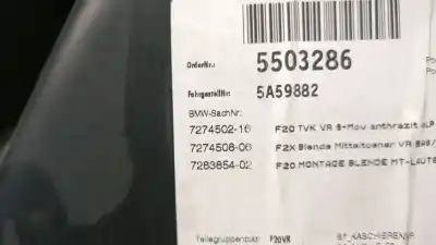 Автозапчастина б/у обработка передніх правіх дверей для bmw 1 (f20) 116 d посилання на oem iam 7274502  51417274500