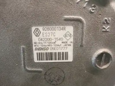 Second-hand car spare part air conditioning compressor for smart forfour eq (451) electric drive / eq (451) oem iam references 926000134r 05e01777 denso 926000134r