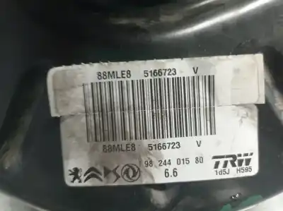 Автозапчастина б/у гальмівний серво для opel corsa f 1.2 (68) посилання на oem iam 9824401580 5166723v trw 1643581280