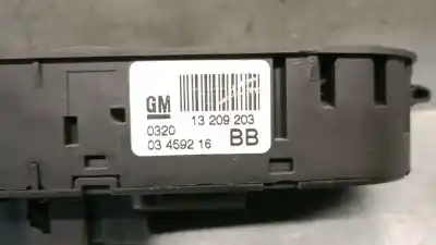 Автозапчастина б/у передні вікний вмикач для opel astra h gtc (a04) 1.9 cdti (l08) посилання на oem iam 13209203  
