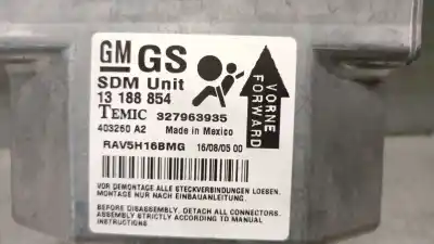 Second-hand car spare part airbag control unit for opel astra h gtc (a04) 1.9 cdti (l08) oem iam references 13188854 327963935 temic 