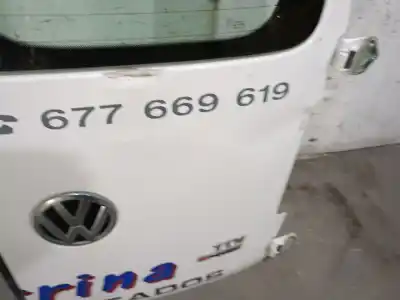 Second-hand car spare part rear right door for vw caddy alltrack furgoneta/monovolumen (saa) 2.0 tdi 4motion oem iam references 2k0827092g  2k0827092g