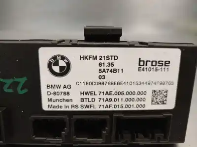 Second-hand car spare part electronic module for bmw x1 (u11) sdrive 18 d oem iam references 61355a74b11  