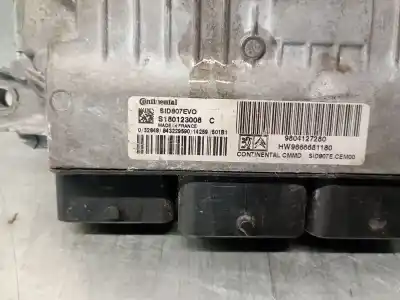 Second-hand car spare part ecu engine control for citroen c4 grand picasso ii (da_, de_) 1.6 hdi / bluehdi 115 oem iam references 9804127280 s180123008 9804127280