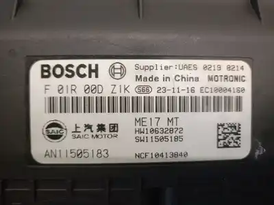 Автозапчасти б/у блок управления двигателем за mg rover mg zs suv 1.5 vti ссылки oem iam f01r00dz1k  f01r00dz1k