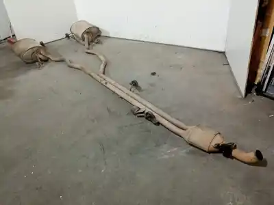 Second-hand car spare part complete exhaust pipe for bmw x5 (e53) 3.0 d oem iam references 18100418189