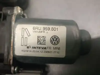 Автозапчастина б/у регулятор переднього правого скла для seat mii (kf1, ke1) 1.0 посилання на oem iam 6ru959801  6ru959801
