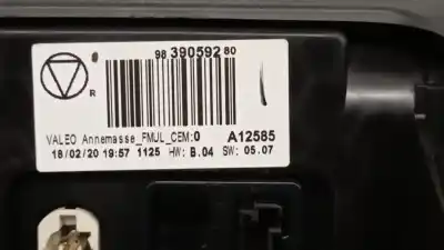 Автозапчасти б/у многофункциональный дисплей за citroen c4 cactus 1.5 bluehdi 100 ссылки oem iam 9839059280 a12585 valeo 98289806zd