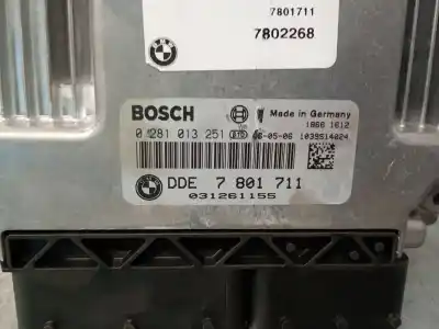 Second-hand car spare part ecu engine control for bmw x3 (e83) 2.0 d oem iam references 7801711 0281013251 bosch 7801711